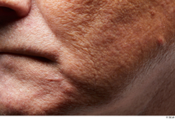 Face Mouth Cheek Skin Man Slim Wrinkles Studio photo references